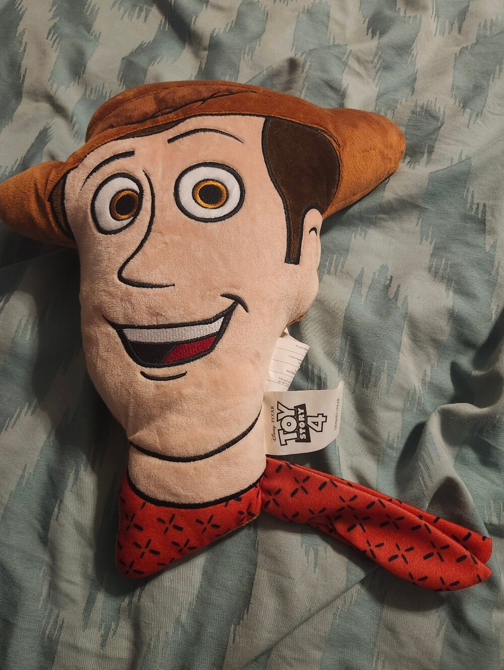 Sheriff Woody 2019 Toy Story 4 Plush Trow Pillow Head Pixar Disney